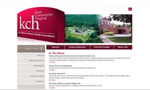Kane Community Hospital Website