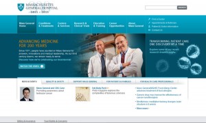Massachusetts General Hospital Website