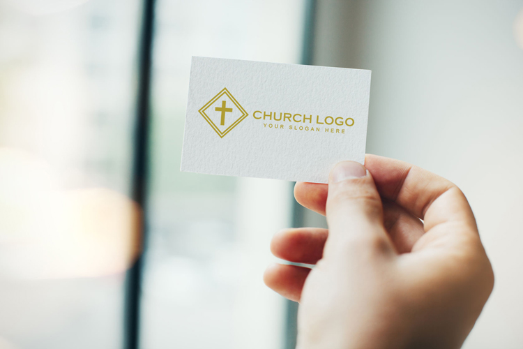 mockup of free church logo