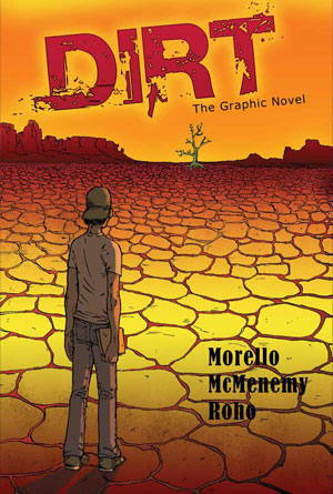 Dirt de Morello McMenemy Roho - Diseños de portada de novela gráfica