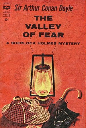 The Valley of Fear by Sir Arthur Conan Doyle - Orange Book Covers Designs