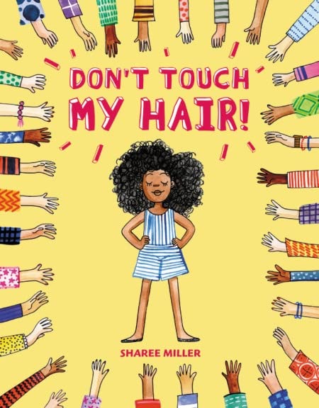 funny book covers don't touch my hair