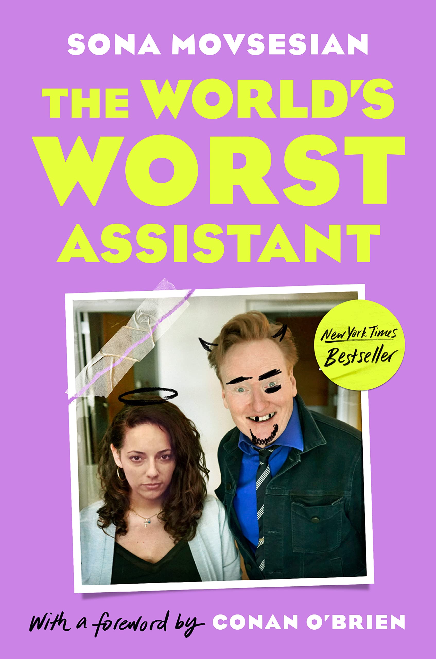 funny book covers the world's worst assistant
