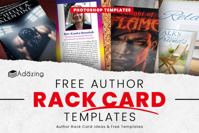 Author Rack Card Ideas & Free Templates