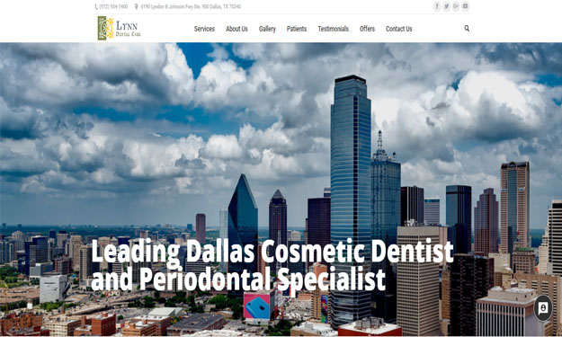 Los mejores diseños de páginas web para dentistas