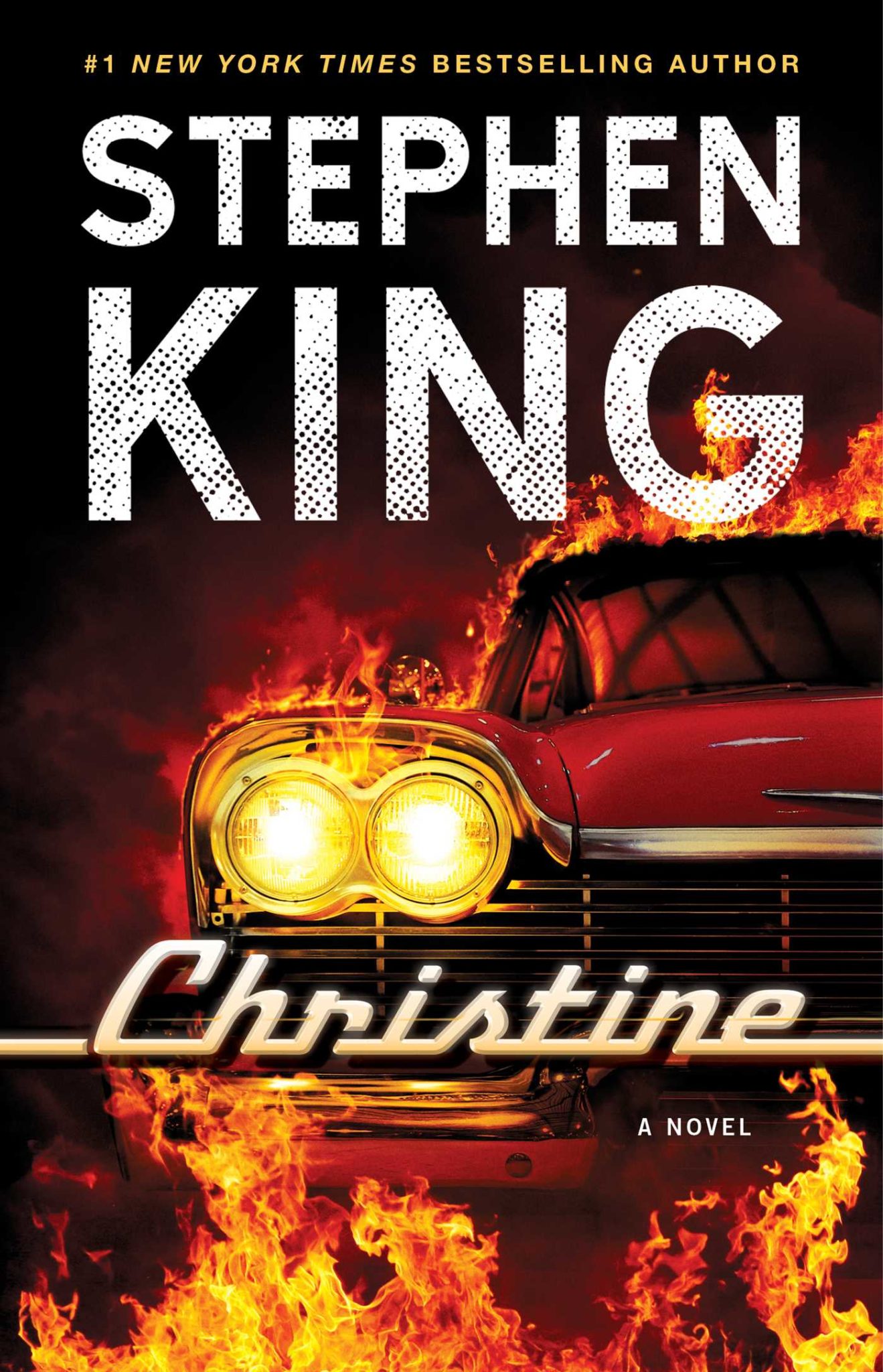 Stephen King Book Art Christine Fridge Magnet Cult Horror Author NEW 