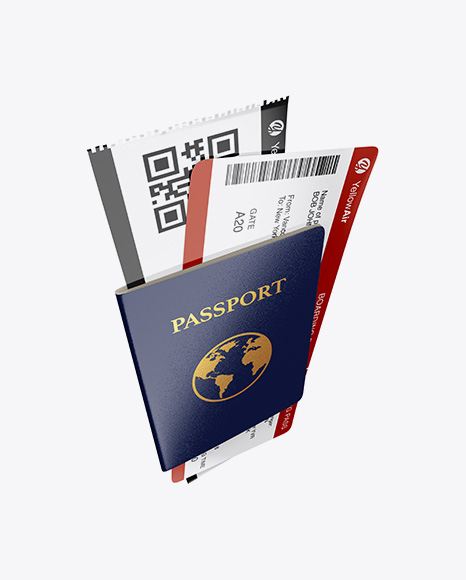 Maquette du carnet de passeport 4