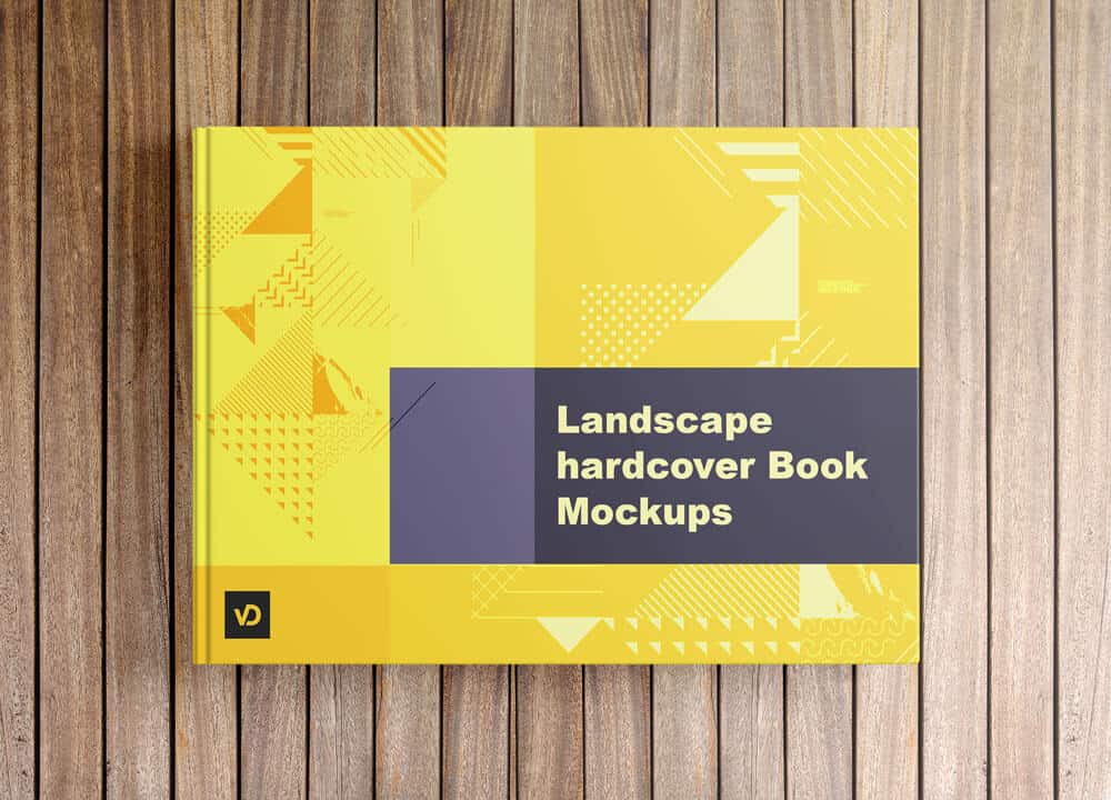 Landscape Book Mockup 2