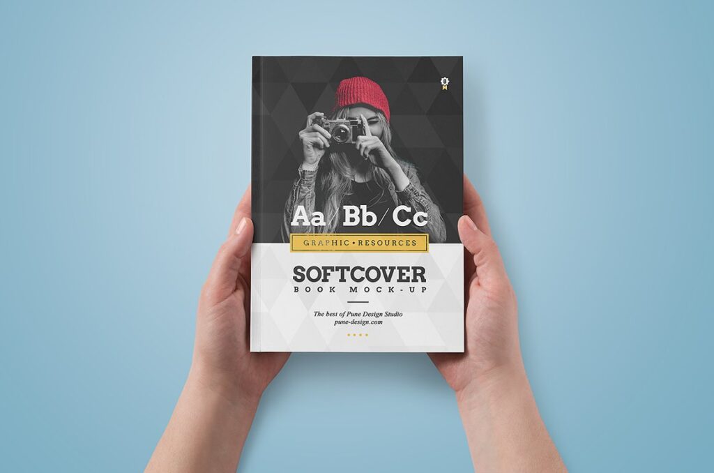 Softcover Book Mockup 6