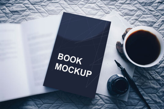 Softcover Book Mockup 8