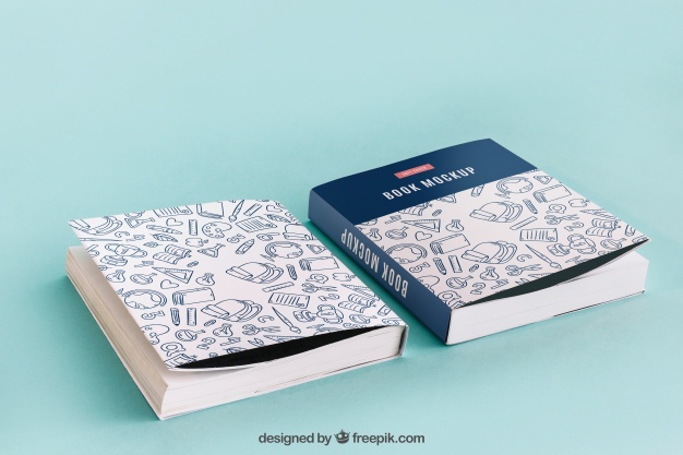 Front and Back Softcover Book Mockup