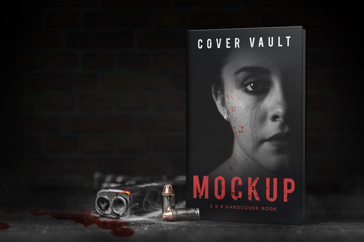 Book Cover Mockup 6