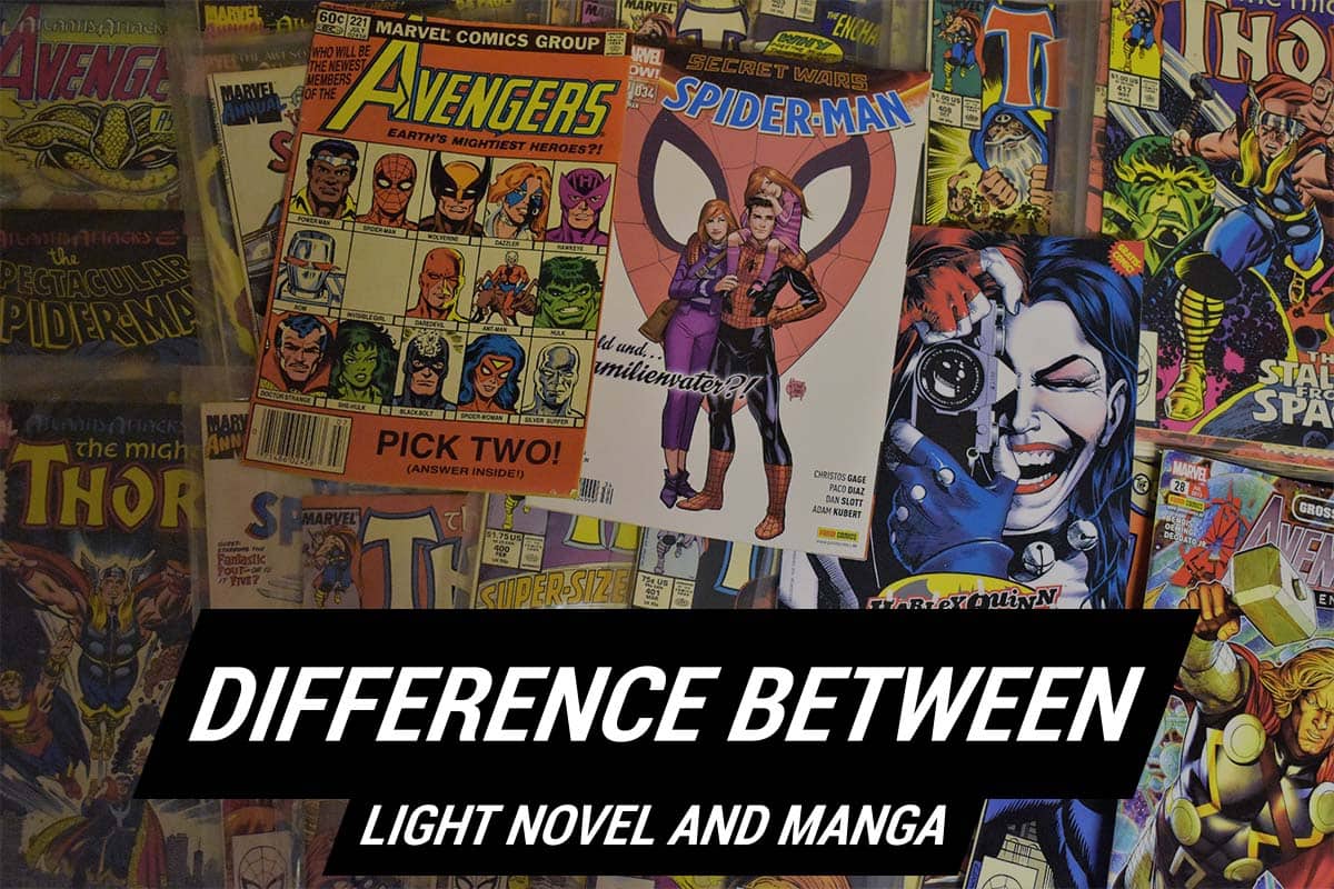 Difference Between Light Novel And Manga