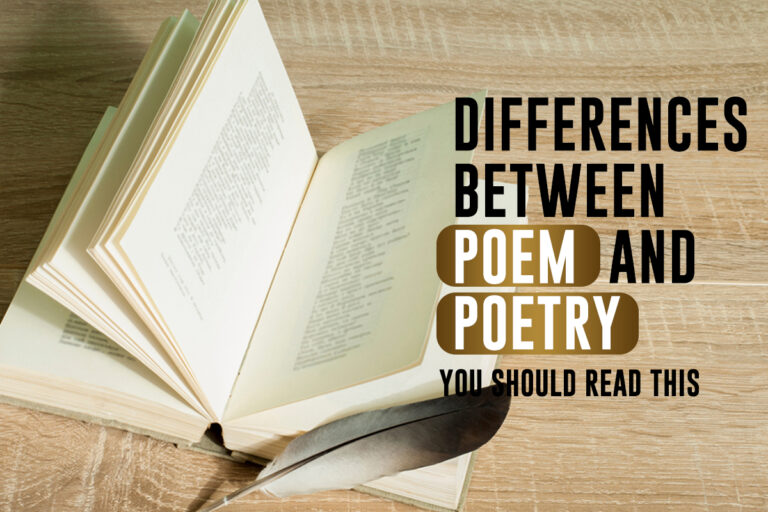 poem and essay difference