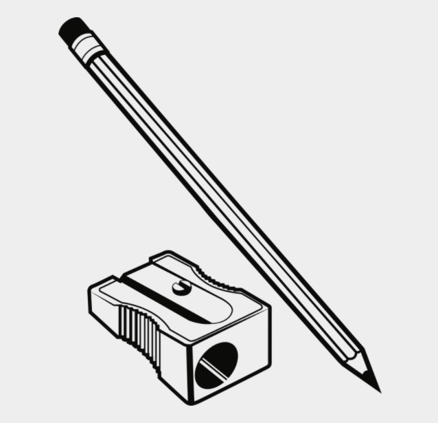 Sharpener and Pencil Clipart
