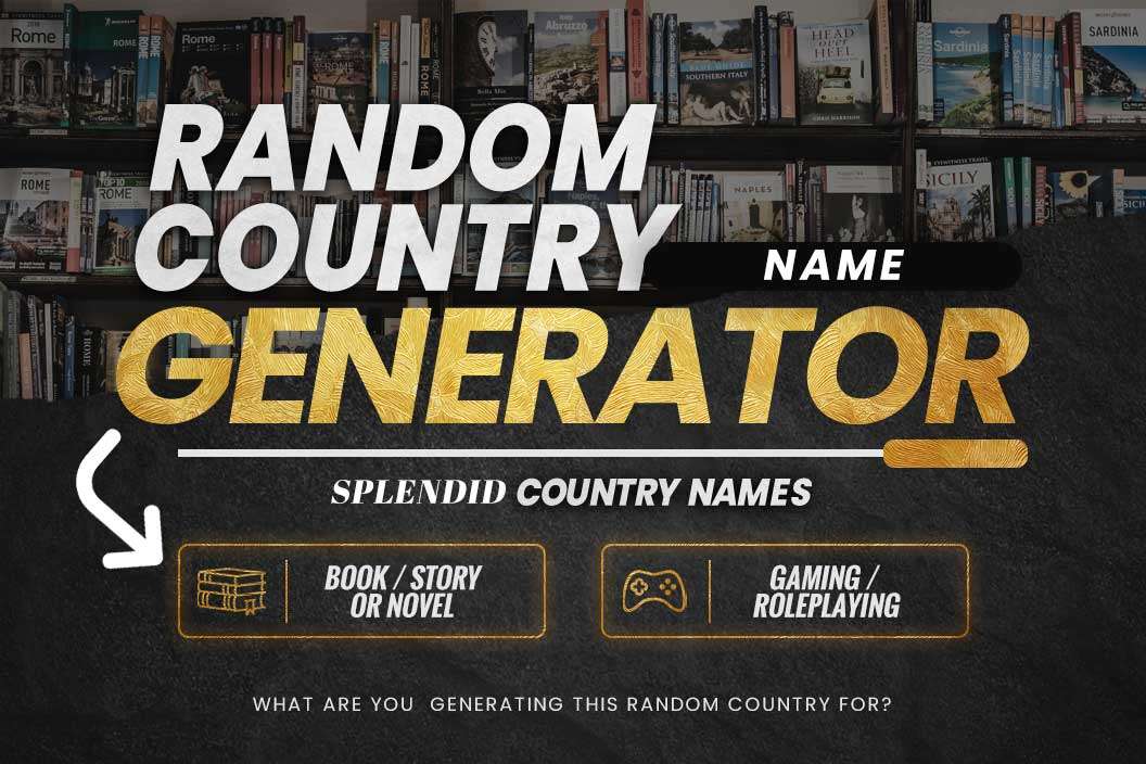 random country name generator