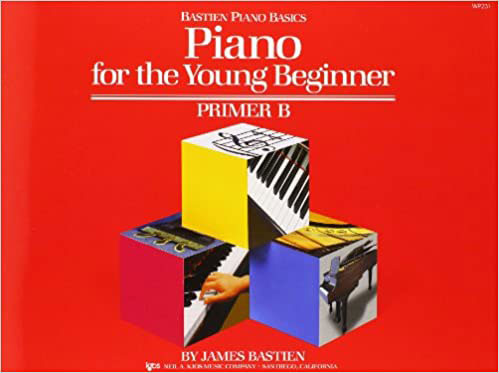 Imagen del libro de piano para el joven principiante