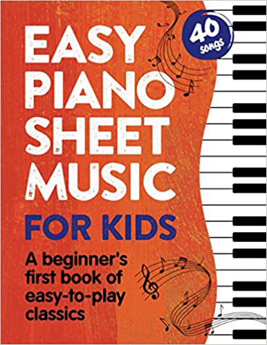 Image of piano sheet music for kids book