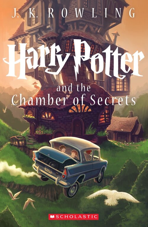 harry potter and the chamber of secrets US 15th anniversary editions book cover