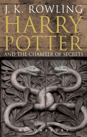 harry potter and the chamber of secrets UK adult editions 2004 book cover