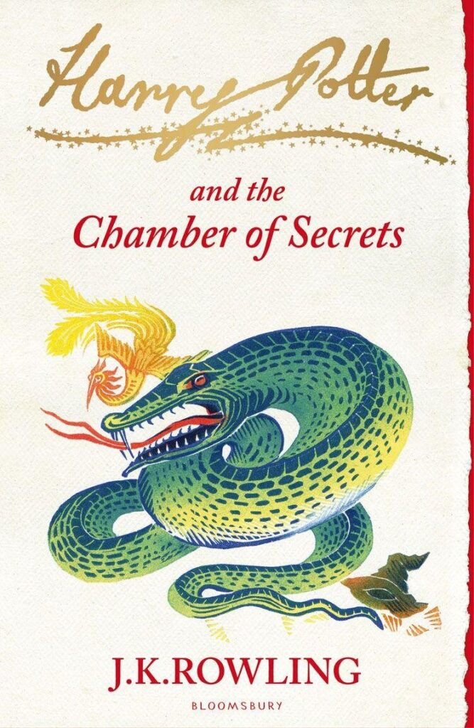 harry potter and the chamber of secrets UK signature edition book cover
