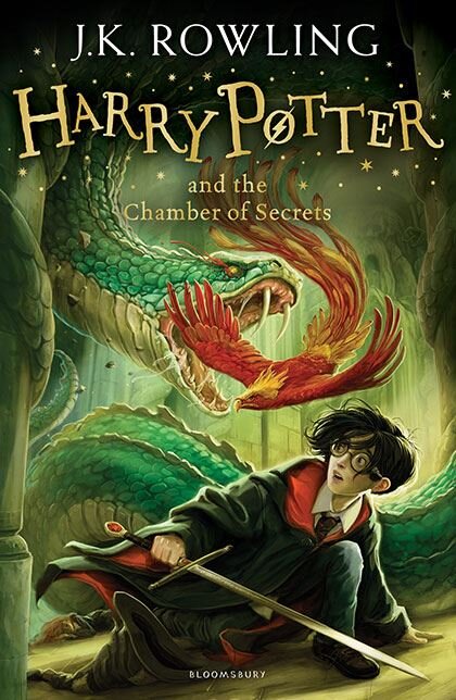 harry potter and the chamber of secrets UK children's edition 2014 edition book cover