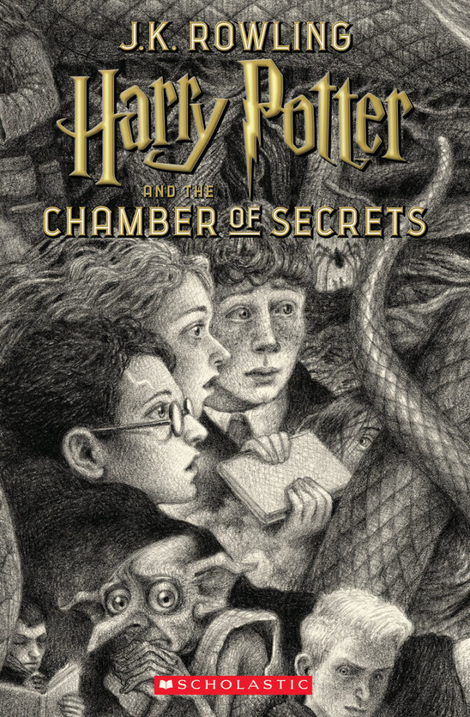 harry potter and the chamber of secrets US 20th anniversary editions book cover