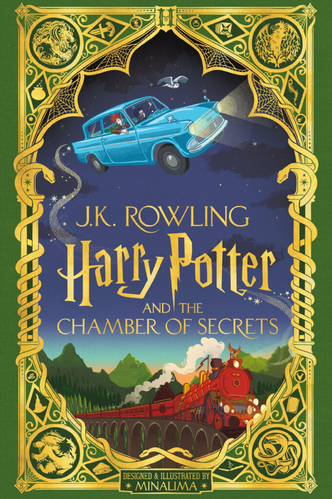 harry potter and the chamber of secrets minalima edition