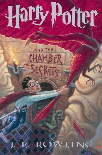 harry potter and the chamber of secrets US original edition book cover