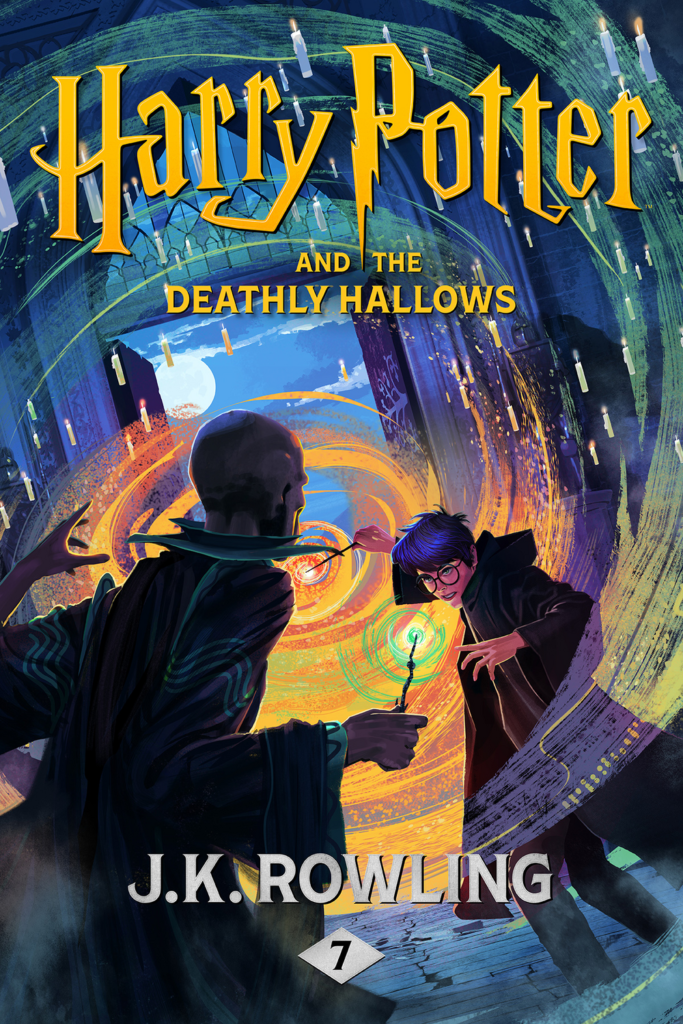 harry potter and the deathly hallows pottermore 2022 book cover