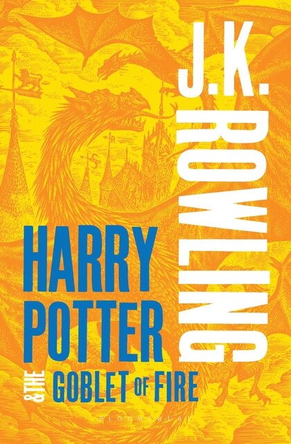 harry potter and the goblet of fire UK adult editions 2013 book cover