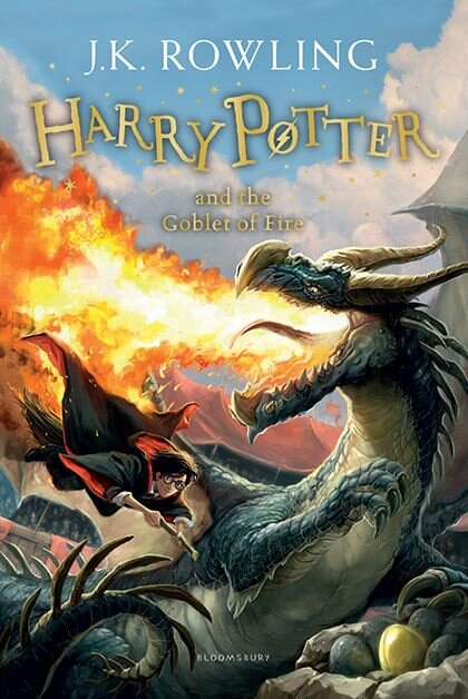 harry potter and the goblet of fire UK children's edition 2014 edition book cover