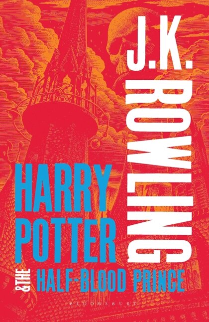 harry potter and the half-blood prince UK adult editions 2013 book cover