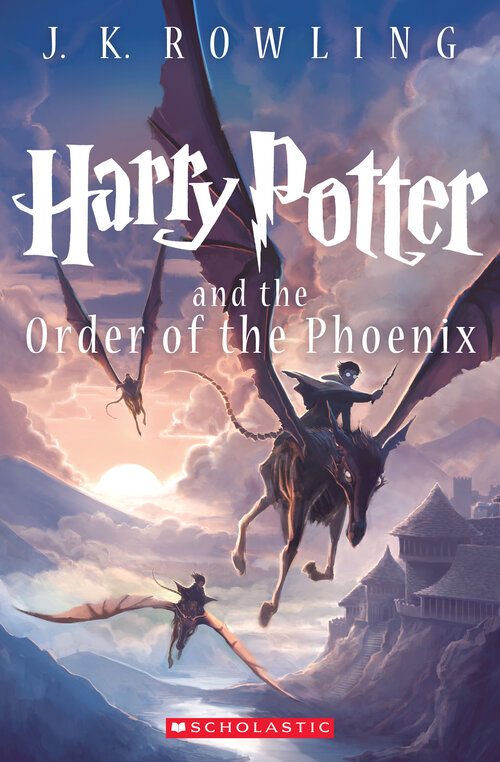 harry potter and the order of the phoenix US 15th anniversary editions book cover