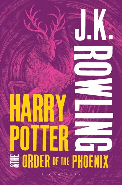 harry potter and the order of the phoenix UK adult editions 2013 book cover