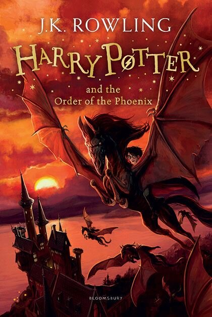 harry potter and the order of the phoenix UK children's edition 2014 edition book cover