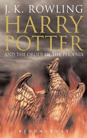 harry potter and the order of the phoenix UK adult editions 2004 book cover