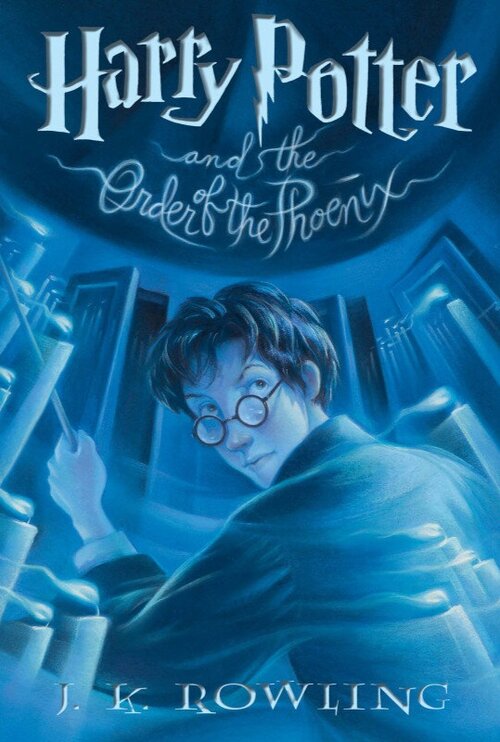 harry potter and the order of the phoenix US original edition book cover