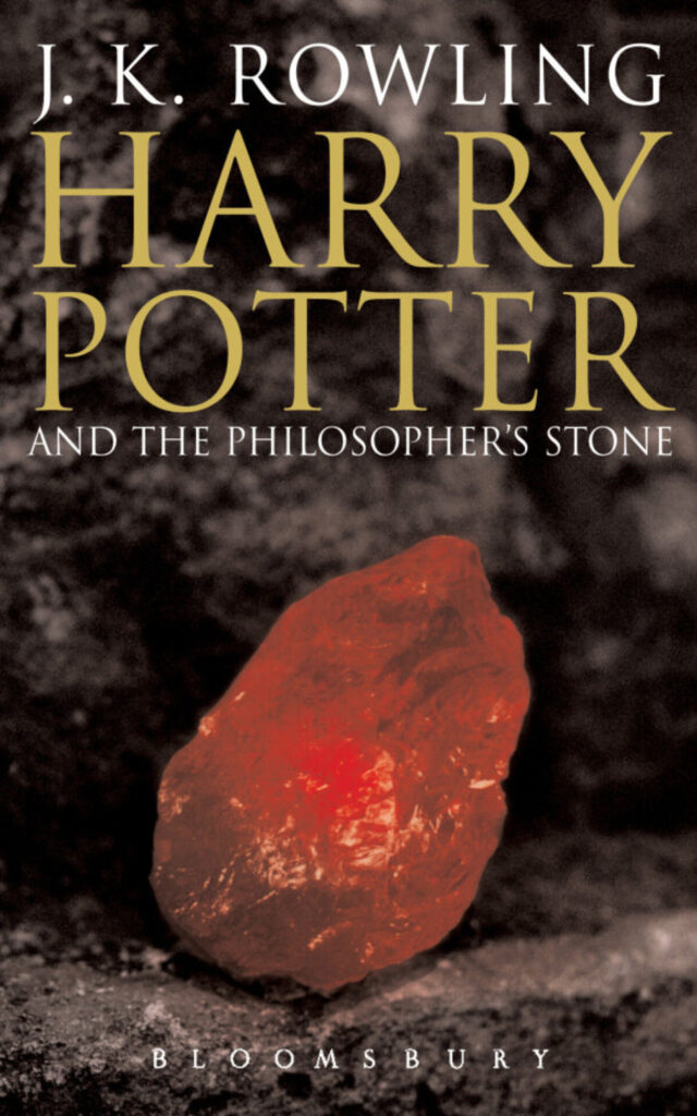 harry potter and the philosopher's stone UK adult editions 2004 book cover