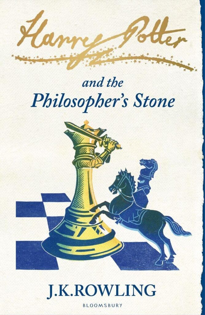 harry potter and the philosopher's stone UK signature edition book cover