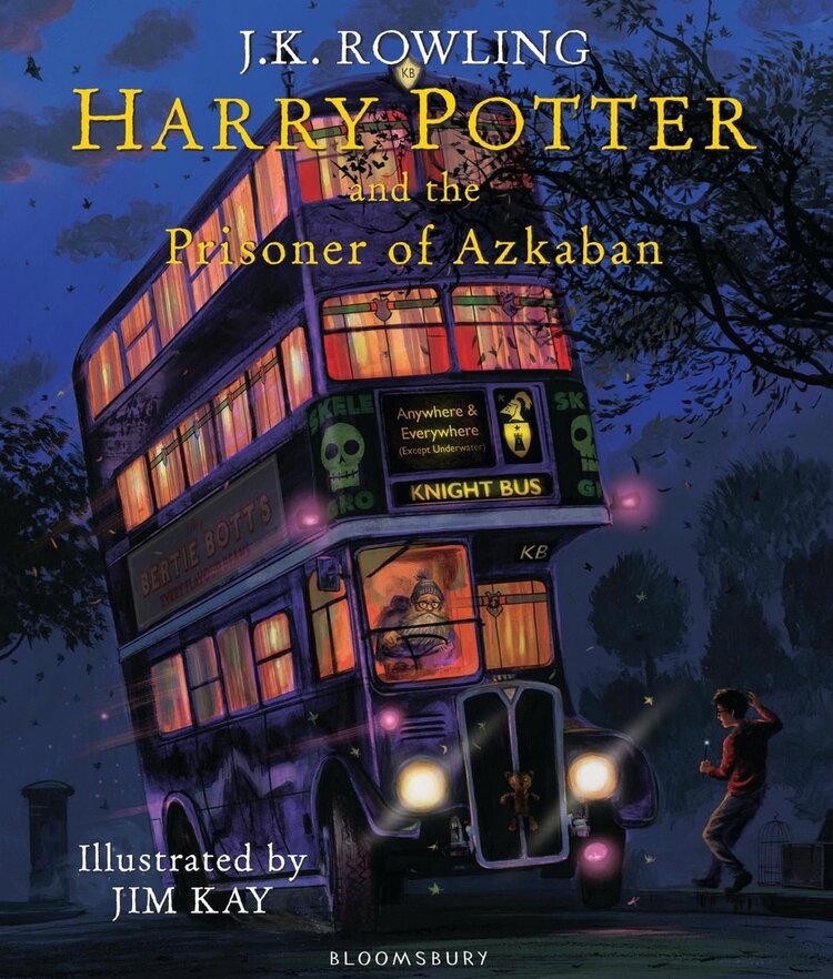 harry potter and the prisoner of Azkaban UK Hardcover Illustrated Editions book cover