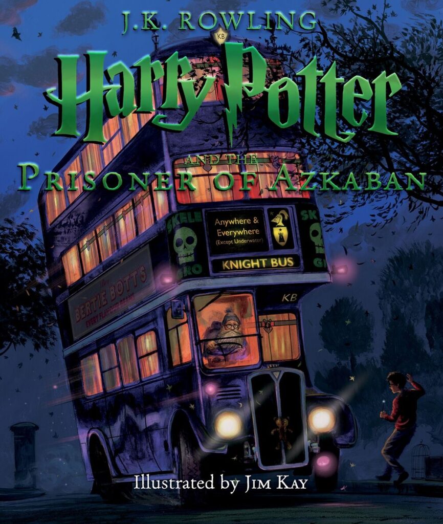 harry potter and the prisoner of Azkaban US Hardcover Illustrated Editions book cover