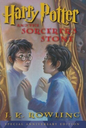 harry potter and the sorcerer's stone tenth anniversary edition book cover