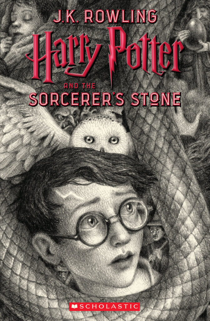 harry potter and the sorcerer's stone US 20th anniversary editions book cover