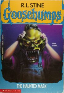 goosebumps book covers the haunted mask