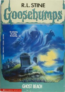 goosebumps book covers ghost beach