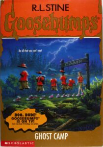 goosebumps book covers ghost camp