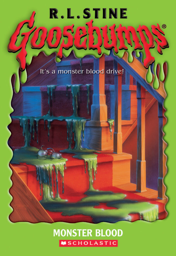 goosebumps book covers monster blood 2003