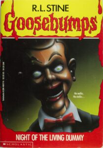 goosebumps book covers night of the living dummy