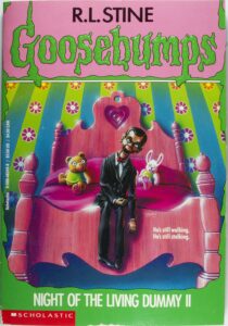 goosebumps book covers night of the living dummy II
